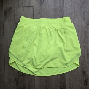 Lululemon Hotty Hot High-Rise skirt Skort